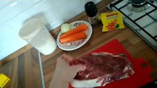 Готовим плов с говядиной в мультиварке🍜 Готовим плов с говядиной в мультиварке🍜