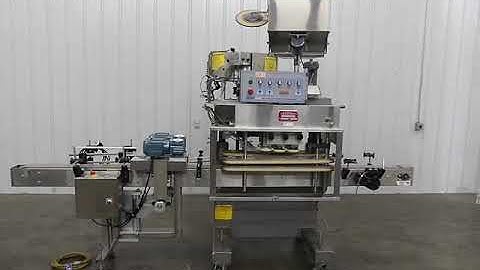 Kaps All A6 6 Spindle Inline Bottle Capper.