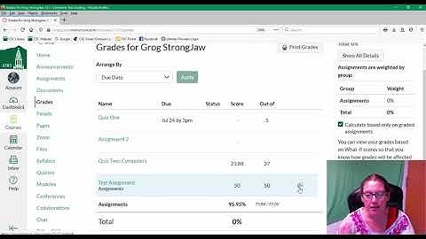 Canvas: Access Feedback in Speedgrader for Students