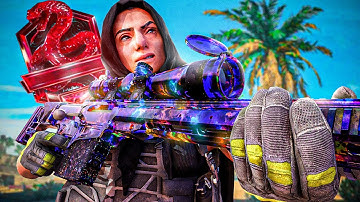 1 IRIDESCENT SNIPER vs 4 CRIMSON Players in MW2 Ranked Play 😱 (37 kills in hardpoint with sniper)