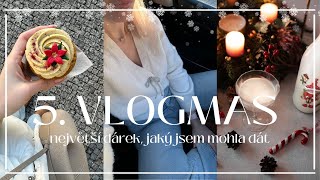 5. VLOGMAS // NEJVĚTŠÍ DÁREK, JAKÝ JSEM MOHLA DÁT // POSLEDNÍ PŘÍPRAVY PŘED VÁNOCI