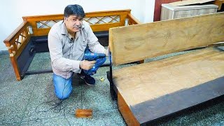 देखिए Sofa Cumbed की कमानी वाली Fitting कैसे की जाती है | न्यू कारपेंटर जरूर देखें !