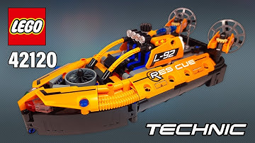 LEGO Rescue Hovercraft (42120)[457 pcs] Technic Building Instructions | Top Brick Builder