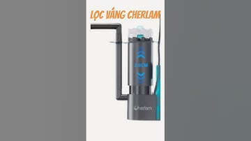 Review lọc váng xoay Cherlam thế hệ mới cho bể cá #thuysinh #cacanh