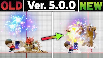 Smash Ultimate Patch 5.0.0 - Side By Side Comparison