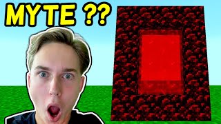 Minecraft Myter #21: HEMMELIG VERDEN!!