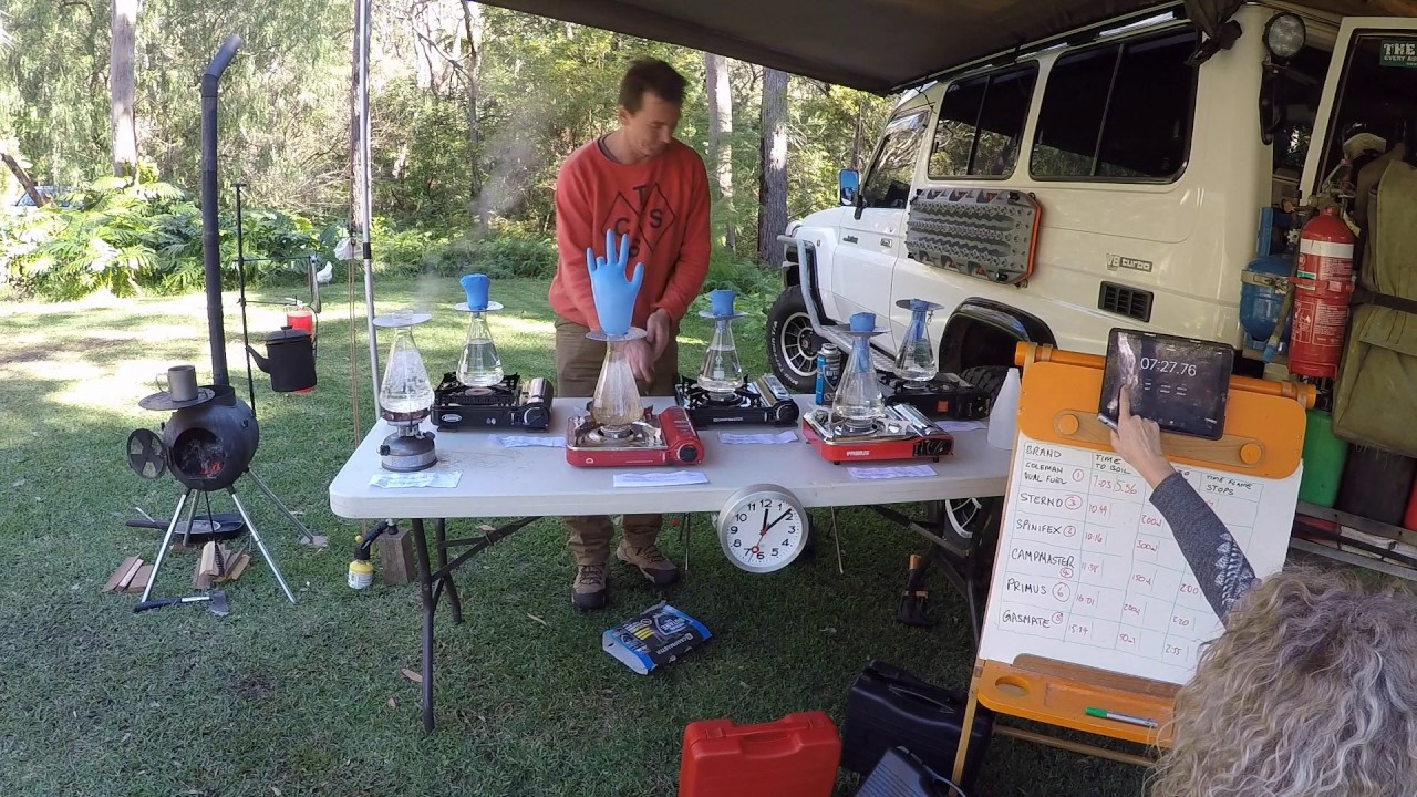 Coleman 533 stove vs Butane Portable Stove YouTube