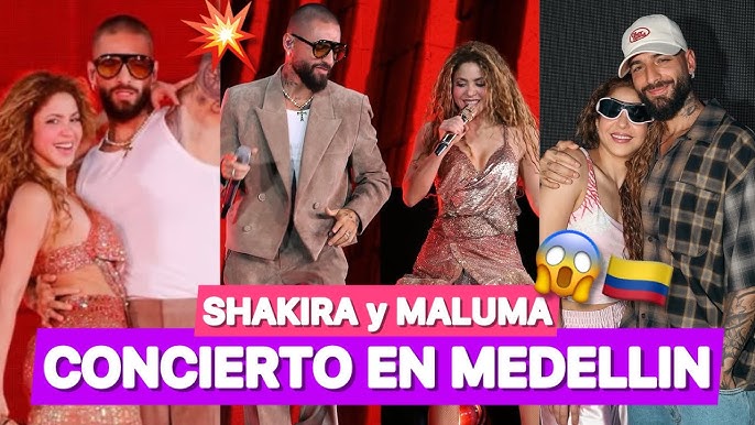 Así Fue La Sorpresiva Aparición de MALUMA En el Concierto de Shakira En MEDELLIN | VÍDEO