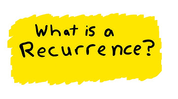 Recurrence Equations Overview (Computer Science/Algorithms)