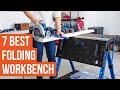 7 best portable workbench  best portable folding work table