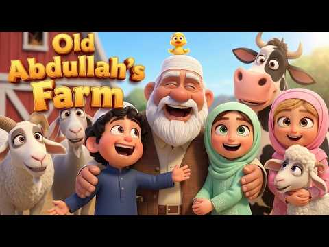 Old Abdullah had a farm | Islamic kids nasheed | Muslim kids Nursery Rhymes | Islamic Poem