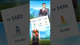 Low CP Team Destroyed Giovanni Badly in #pokemongo