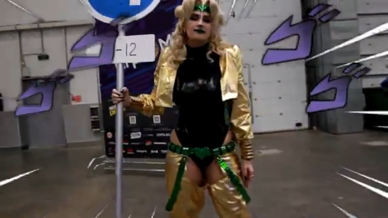 JoJo's Bizarre Adventure Lady DIO Cosplay at Comic Con Russia 2019 - YouTube