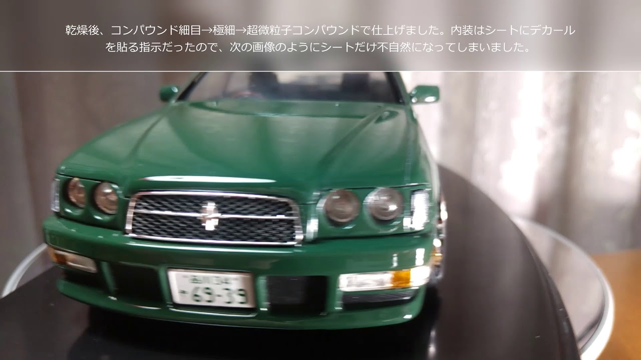 アオシマ AOSHIMA プラモデル モデルカー95 ニッサン Y33 セドリック