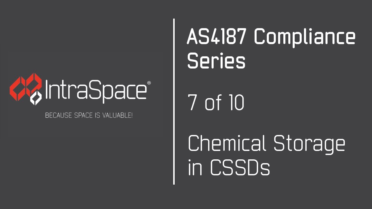 7 of 10 | Storage of Chemicals in CSSDs
