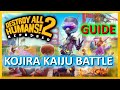 How to kill kojira kaiju battle in  destroy all humans 2  reprobed
