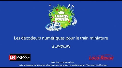 TM19 - Les décodeurs numériques pour le train miniature