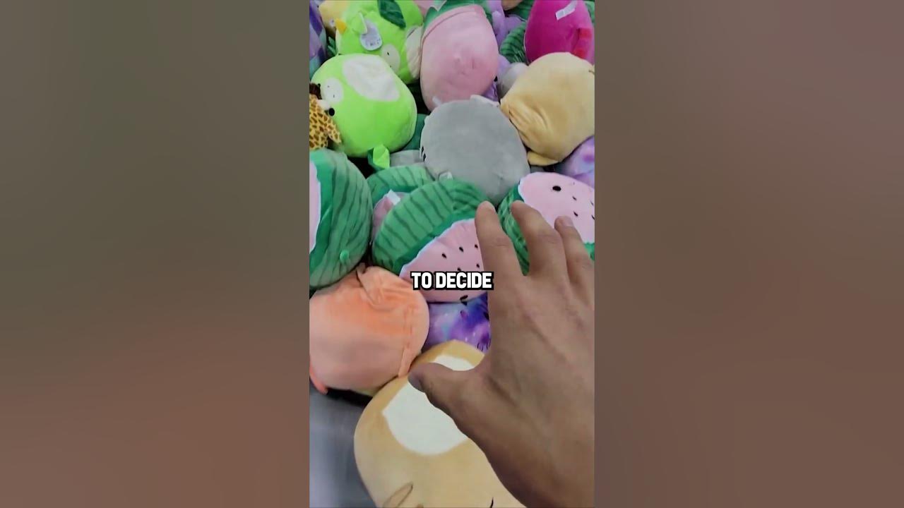 GIANT HUMAN SQUISHMALLOW CLAW MACHINE (I WON) shorts YouTube