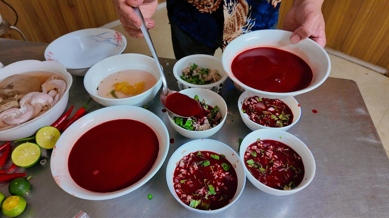 Lòng Lợn Tiết Canh Gia Truyền Ngon Nhất Khu Vực