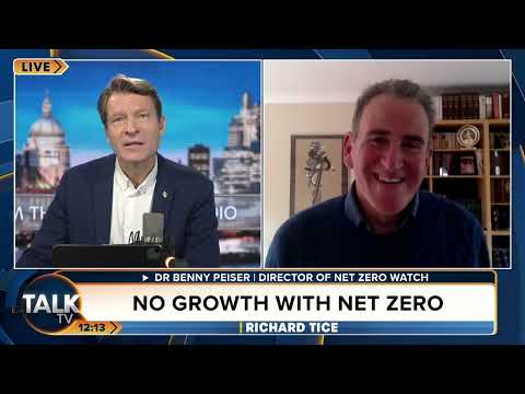 Benny Peiser: 'No growth with Net Zero in place.' Interview with Richard Tice.