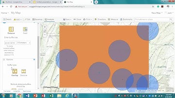 Week 3 Mini lecture 1 Buffers and Thiessen polygons Arcgisonline