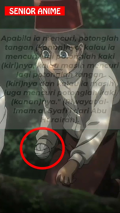 HUKUM ISLAM DALAM MENCURI DI ATTACK ON TITAN