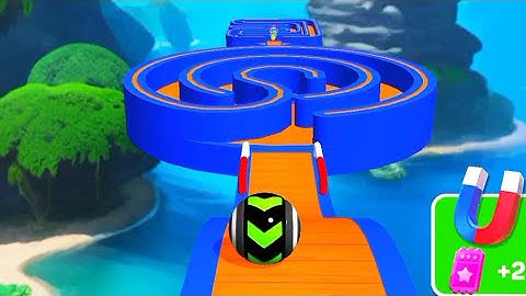 Sky Rolling Ball 3D Gameplay Speedrun iOS Android Level 1213