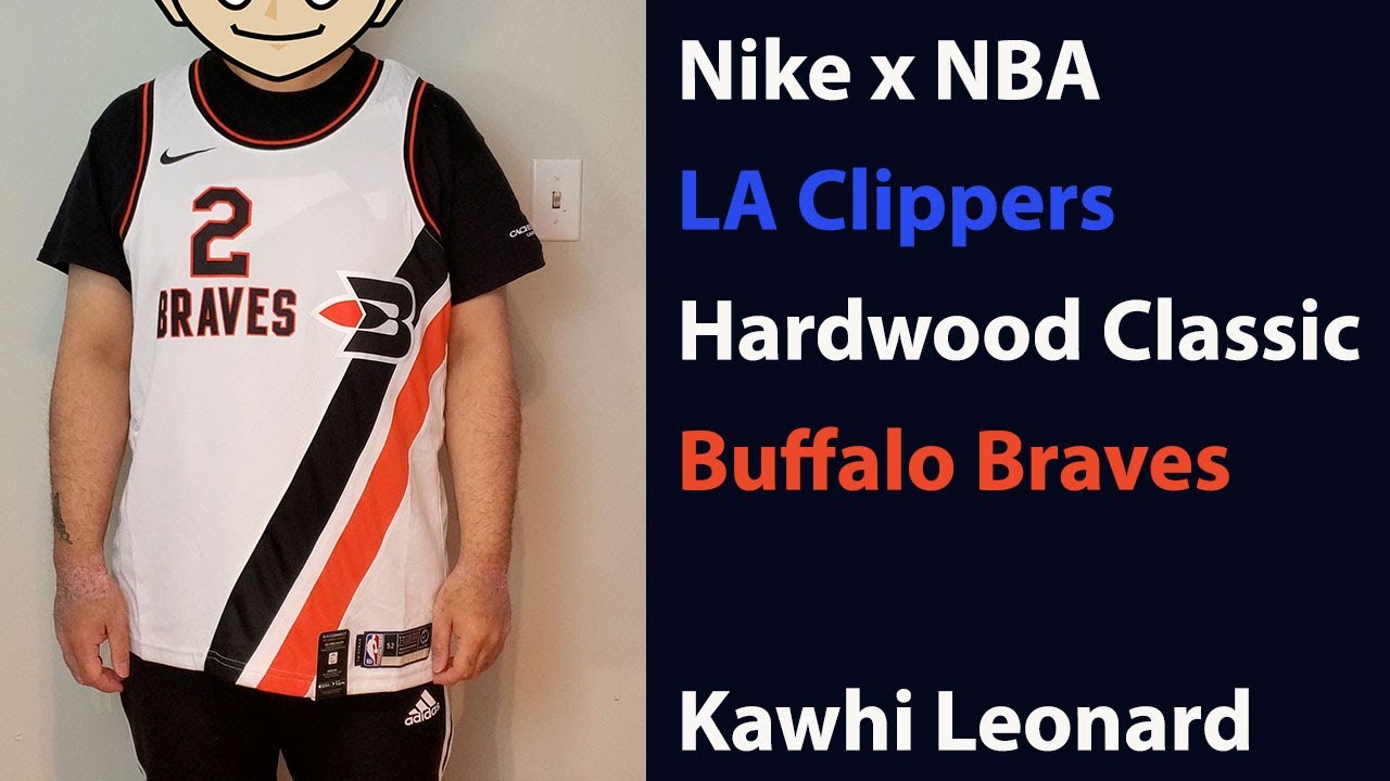 Nike LA Clippers Hardwood Classics -Buffalo Braves Kawhi Leonard 