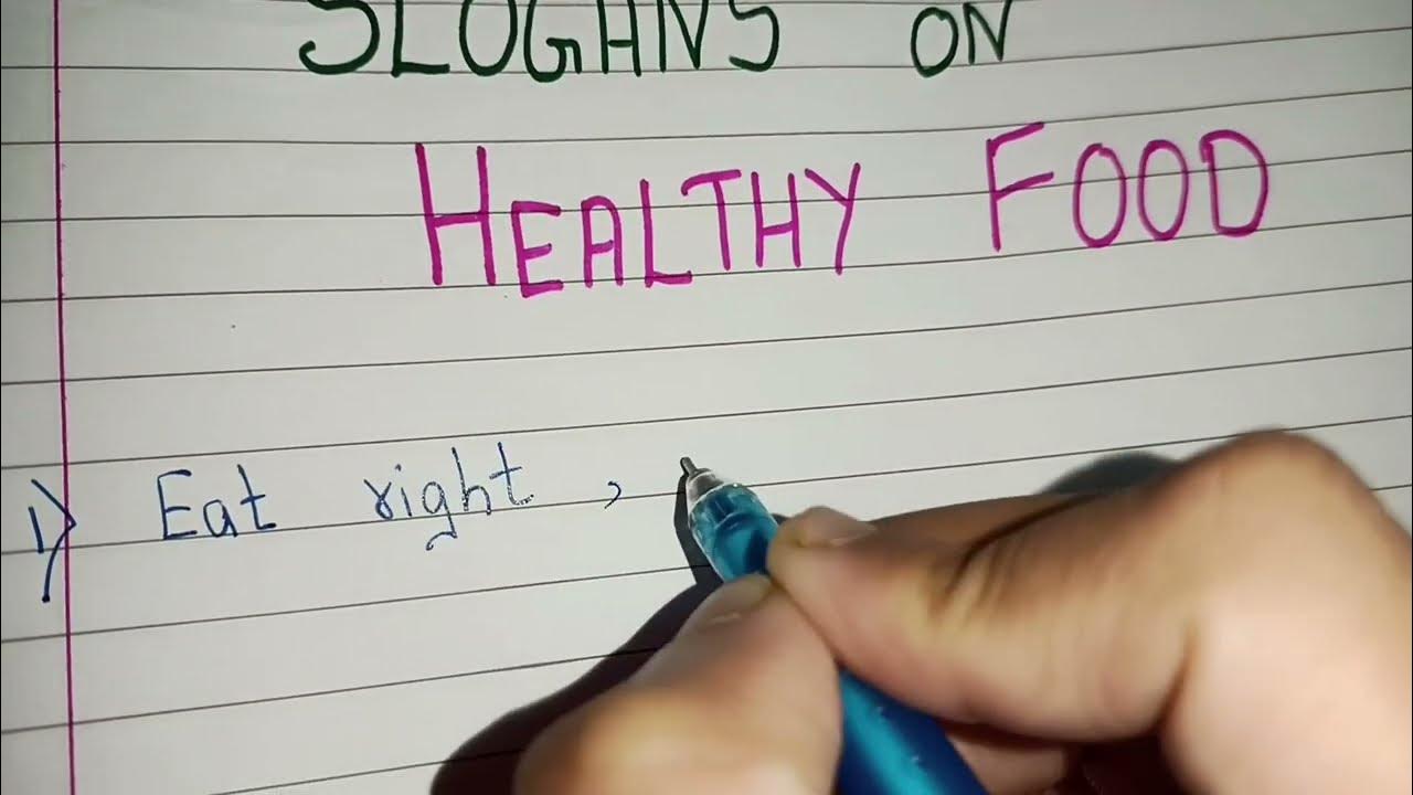 Slogans On Healthy Food Healthy Food Slogans In English YouTube slogans-on-healthy-food-healthy-food-slogans-in-english-youtube