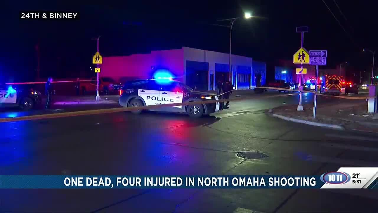 Shooting in North Omaha kills one, sends four more to hospital - YouTube