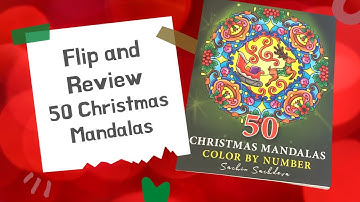 Flip of 50 Christmas Mandalas by Sachin Sachdeva