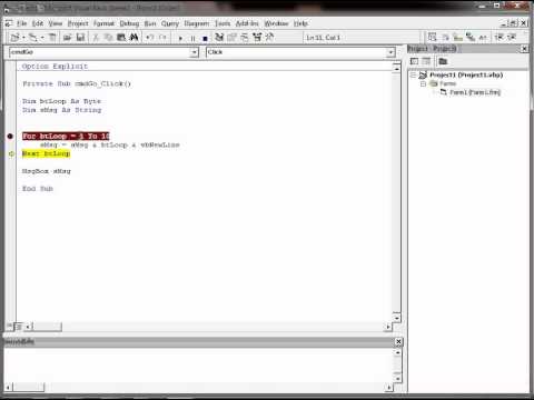 VB6 Tutorial 016