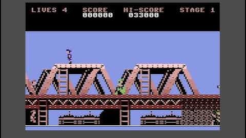 Green Beret 2025 for 16k Commodore 16 (new homebrew release)