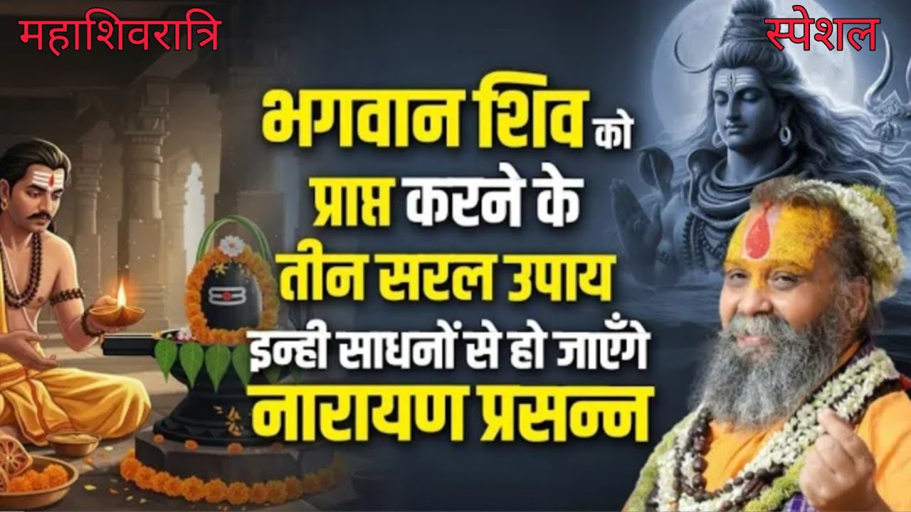 गुप्त साधना जो हर किसी को नहीं बताई जाती | शिव प्राप्ति के 3 दिव्य उपाय! शिव कृपा पाने के तीन उपाय