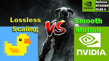Nvidia Smooth Motion VS Lossless Scaling x2 in Elden ring And Skyrim