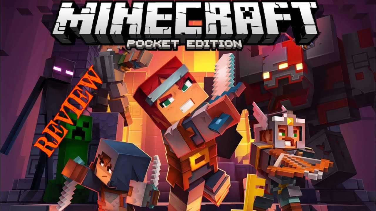 Minecraft Pocket Edition Review - YouTube