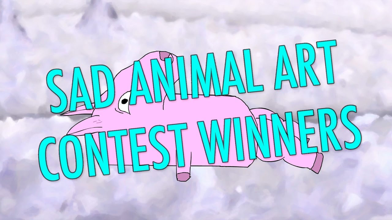Marshmallow People Contest WINNERS - Congratulations to the winners of the Marshmallow People Sad Animal Art contest!