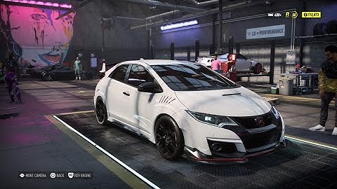 Need For Speed Heat- HONDA CIVIC TYPE-R 