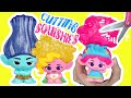 Trolls Band Together Poppy, Viva, Branch Cutting Squishies!