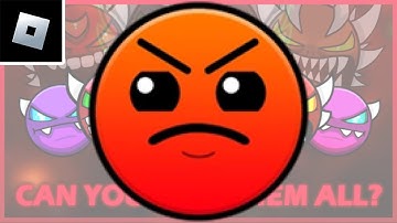 Roblox Find the Geometry Dash Difficulties: how to get "Harder" badge (outdated)