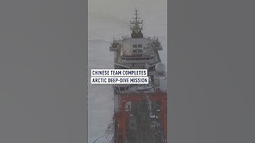 China’s Arctic deep-dive mission studying climate change