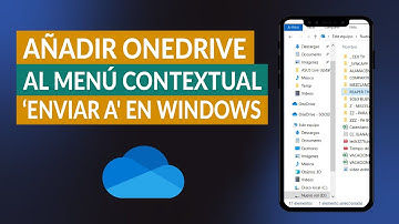Cómo Añadir o Agregar OneDrive al Menu Contextual 
