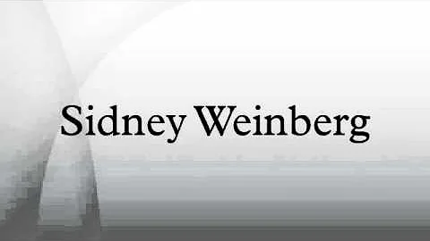 Sidney Weinberg
