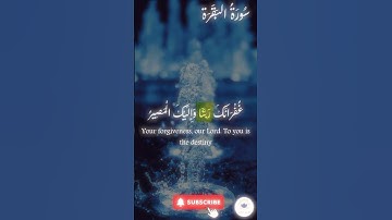 اكتب شيء تؤجر عليه 🤍 🤲🏻 #quran #اسلام #قرآن #راحة_نفسية #سورة_البقرة