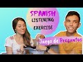 Spanish Listening Exercise – Juego De Preguntas Con Mi Hermano