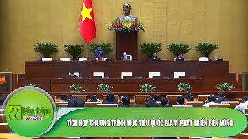 Tích hợp chương trình mục tiêu quốc gia vì phát triển bền vững