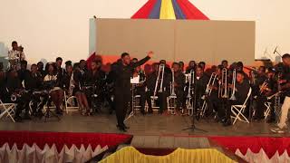 University of Cape Coast Wind Ensemble - Ewe Tina arranged by Dr, John Doe Dordzro