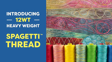 Introducing Spagetti™ Heavy 12wt Thread