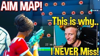 Tfue practices "beaks" new aim training map! doing this for 10-15
minutes every time you get on will definitely help improve your
drastically! video...