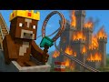 🔴Finishing The Mega Castle Roller Coaster in My Forever World!🔴 MINECRAFT